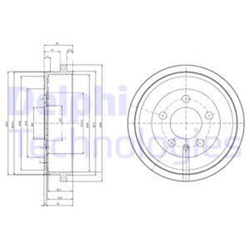 БАРАБАНЫ DELPHI + КУЛАЧКИ VW POLO 9N 6R