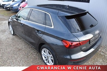 Audi A3 8Y 2021 Audi A3 Sportback Full-LED Wirtual NaviKamera Asystenty Panorama-Dach, zdjęcie 3