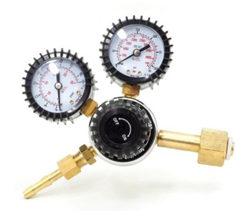 REDUKTOR MOUSE ARGON CO2 MIESZANKA 2 MANOMETRY MIG