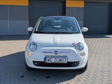 Fiat 500 II Hatchback 3d 1.2 69KM 2009 Fiat 500 Klima Alu Tempomat Serwis Gwarancja 1.2 Benzyna 69KM, zdjęcie 5