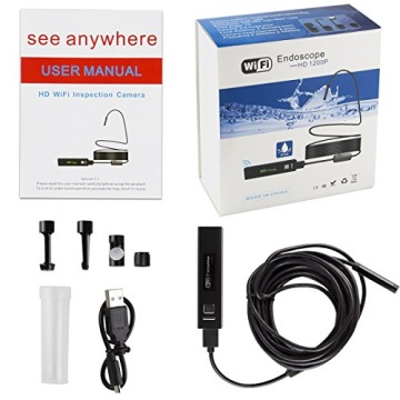 HD WIFI ИНСПЕКЦИОННАЯ КАМЕРА ЭНДОСКОП СМАРТФОН 3,5 М