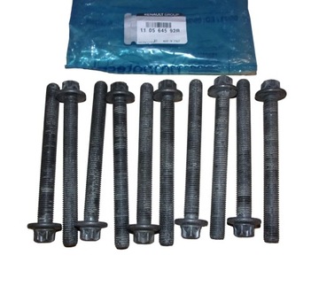 Śruby Głowicy Renault 1.5 BLUEDCI 110564592R Nowy Oryginał OE