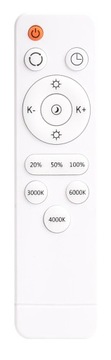 Светодиодный потолочный светильник GLOSSY 1 REMOTE 51см