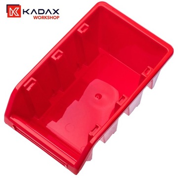 KUWETA WARSZTATOWA POJEMNIK MAGAZYNOWY ORGANIZER PLASTIKOWY 115x80x60 mm