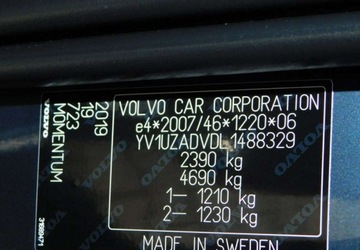 Volvo XC60 II Crossover D4 190KM 2019 Volvo XC 60 z Gwarancja_Skora Fotele Comforty_Kamera_HAK_Model2020r 2.0, zdjęcie 20