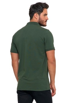 Koszulka męska MORAJ bawełniana Koszulka Polo Khaki REGULAR FIT r. M