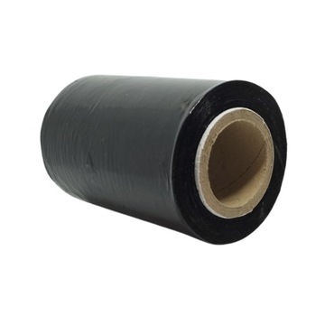 Folia stretch MINIRAP 23mic czarna równa