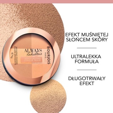 Bourjois Always Fabulous Бронзер 002 Темный