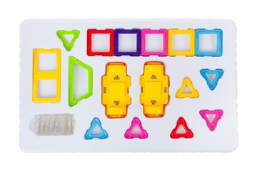 ОБУЧАЮЩИЕ МАГНИТНЫЕ БЛОКИ набор 36 предметов MAGKISS