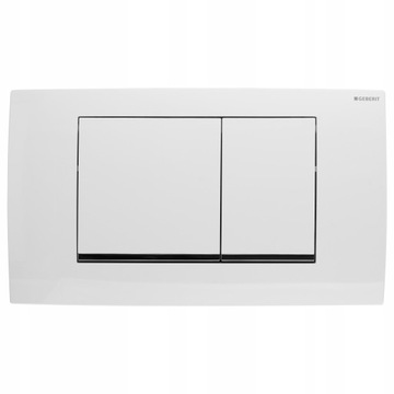 Przycisk spłukujący do WC toalety Geberit Twinline 30 biały