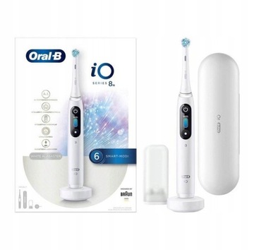 Szczoteczka elektryczna magnetyczna ORAL-B iO 8 White Alabaster Biała