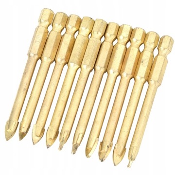 WIERTŁO UNIWERSALNE SZKŁA GRESU WĘGLIK 6mm 10 SZT.