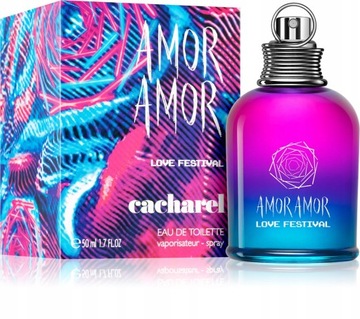 CACHAREL AMOR AMOR LOVE FESTIVAL EDT 50ML