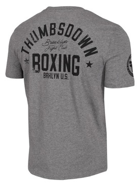 Koszulka 100% Bawełna Organiczna THUMBSDOWN Boxing - Klasyczny T-shirt | XL