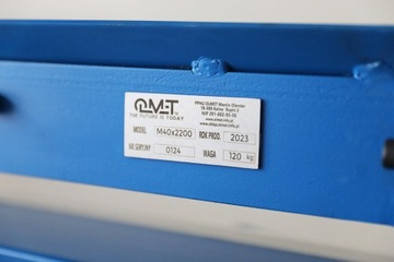 Кровельный гибочный станок 2,20м Kantbank Abkantbank M40X2200 Гибочный станок для листового металла