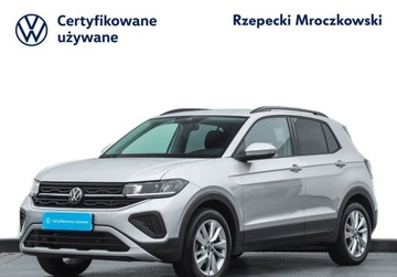 Volkswagen T-Cross SUV Facelifting 1.0 TSI 115KM 2025 Volkswagen T-Cross 1.0 TSI 116KM Life Plus DSG Kamera Cofania Podgrzewane