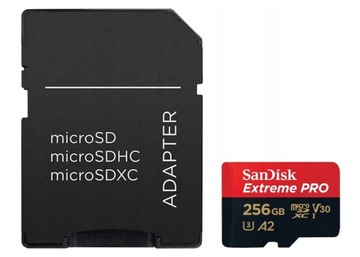 Карта памяти SanDisk Extreme Pro емкостью 512 ГБ.