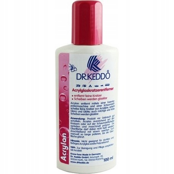 ŚRODEK DO USUWANIA ZADRAPAŃ ZE SZKŁA AKRYLOWEGO