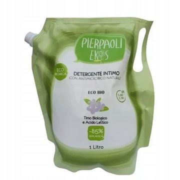EKOS Płyn do higieny intymnej z organicznym tymiankiem zapas 1000 ml