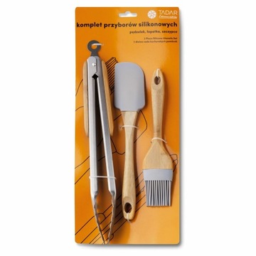 Кухонные аксессуары ШПАТУЛА ЩИПЦЫ ЩЕТКА Tadar