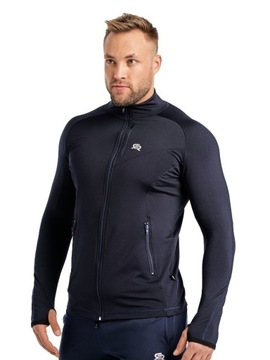 Bluza termoaktywna męska rozpinana sportowa r. XXL