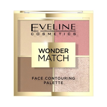 Eveline Cosmetics Wonder Match paletka do konturowania twarzy No 02
