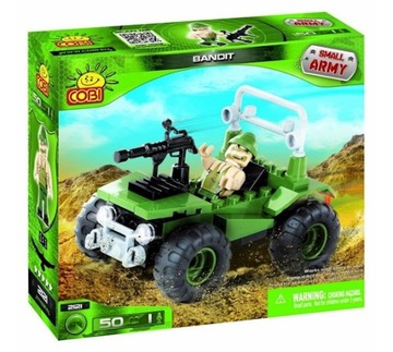 SMALL ARMY 2121ARMY BANDIT KLOCKI COBI 50 el. !!!