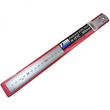 Liniał linijka stal inox 30cm Shinwa 13013
