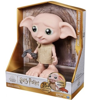 ZGREDEK HARRY POTTER INTERAKTYWNA FIGURKA MÓWIĄCY DOMOWY SKRZAT 22 CM