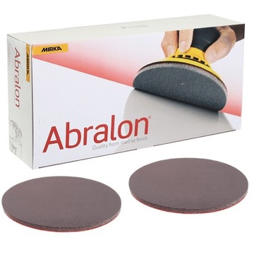 MIRKA ABRALON KRĄŻEK ŚCIERNY GĄBKA 125mm P360 x20