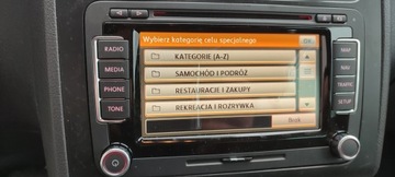 Радионавигация оригинал Vw Rns 510 Passat Tiguan Golf Touran Ideal 1T0035680B