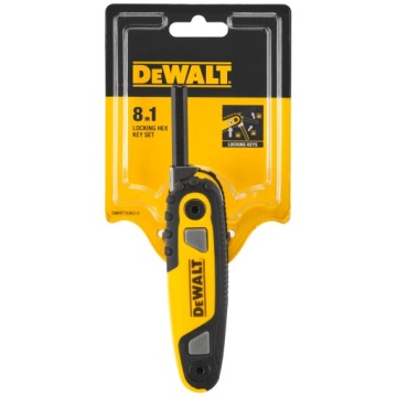 Набор карманных шестигранных ключей DeWALT HEX