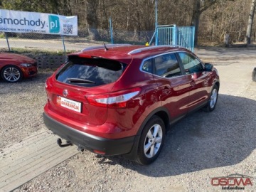 Nissan Qashqai II Crossover 1.2 DIG-T 115KM 2017 Nissan Qashqai 1.2i turbo full opcja ledy kamery 360 skory Navi bezwypadk, zdjęcie 8