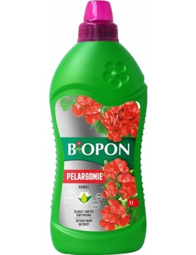 Biopon nawóz do pelargonii w płynie 1L bopon