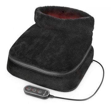 Masażer do Stóp Nóg Pleców z Podgrzewaniem Shiatsu 2w1 TrueLife Mikropolar