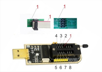Программатор CH341A Canon MG 2950 MG3050 5B00 и 006