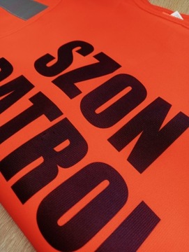 KAMIZELKA Z NADRUKIEM SZON PATROL - NAPIS PRZÓD I TYŁ rozm. XL