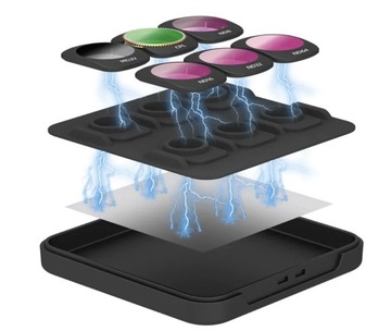 Поляризационный фильтр серый CPL ND64-PL ND/PL для камеры DJI Osmo Pocket 3