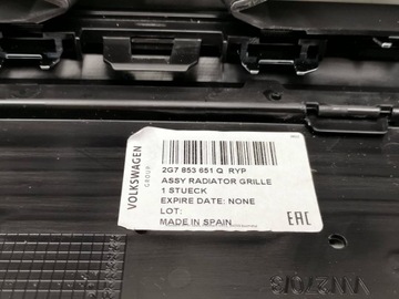 MŘÍŽKA CHLADIČŮ MASKA VW TAIGO 2G7 2G7853651QRYP ORIG.