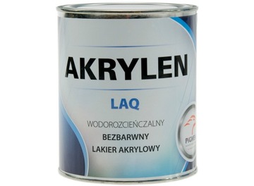 LAKIER AKRYLOWY LAMPERYJNY ŚCIAN BEZBARWNY AKRYLEN
