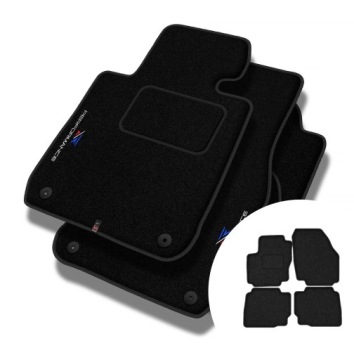 Velurové koberce Performance pro Ford Mondeo IV 2007-2014, rozteč mezi středy