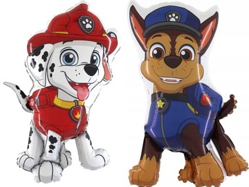 Balony foliowe Psi Patrol Marshall Chase duże