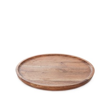 Taca dekoracyjna ACACIA z drewna akacjowego 24x2,5 cm