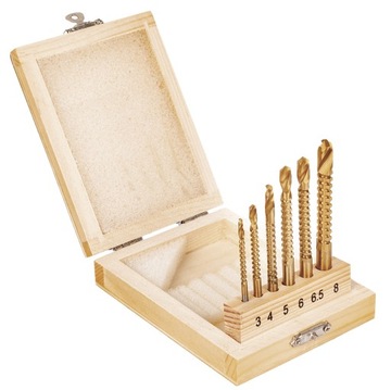 СВЕРЛА ДЛЯ ФРЕЗЕРОВ ПО МЕТАЛЛУ 3-8 HSS ФРЕЗЕРНОЕ СВЕРЛО