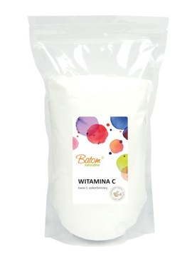 WITAMINA C KWAS L - ASKORBINOWY PROSZEK 1KG 1000g