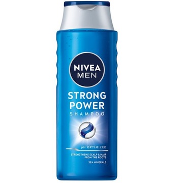 Nivea Men Strong Power wzmacniający szampon do włosów dla mężczyzn 400ml
