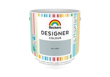 Farba lateksowa Designer Colour Sky Grey 2,5 L BECKERS
