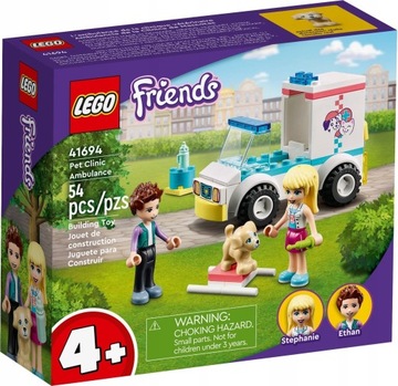 LEGO FRIENDS Karetka kliniki dla zwierzątek 41694