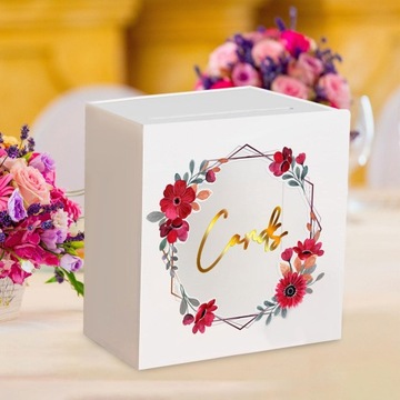 свадебный держатель Свадебная акриловая открытка D