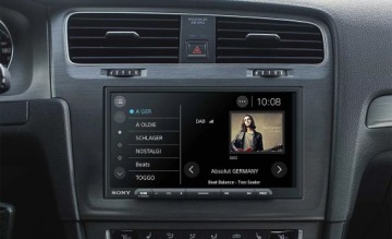 SONY XAV-AX 4050 БЕСПРОВОДНОЙ ANDROID АВТО И CARPLAY TOYOTA AVENSIS T27